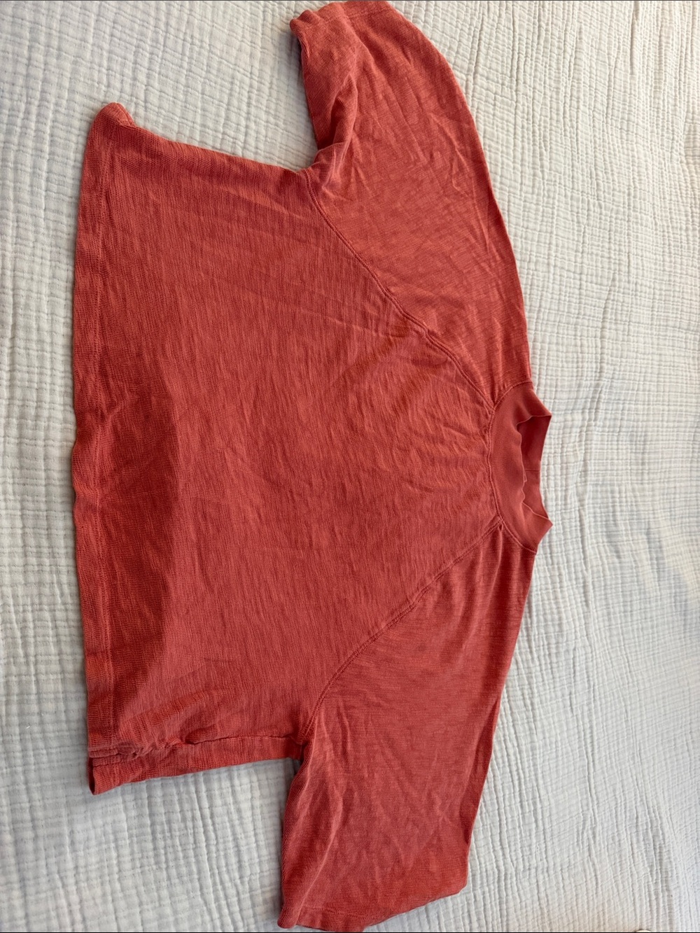 Universal Thread Coral Short-Sleeve Pullover Sweatshirt